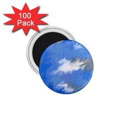 Abstract Clouds 1 75  Button Magnet (100 Pack)