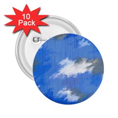 Abstract Clouds 2 25  Button (10 Pack) by StuffOrSomething