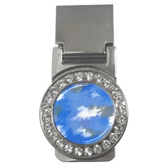 Abstract Clouds Money Clip (cz)