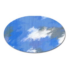 Abstract Clouds Magnet (oval)