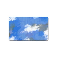 Abstract Clouds Magnet (name Card) by StuffOrSomething