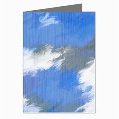 Abstract Clouds Greeting Card