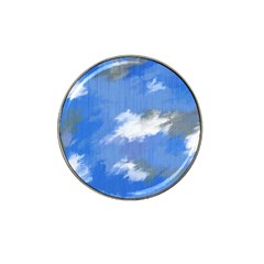 Abstract Clouds Golf Ball Marker (for Hat Clip) by StuffOrSomething