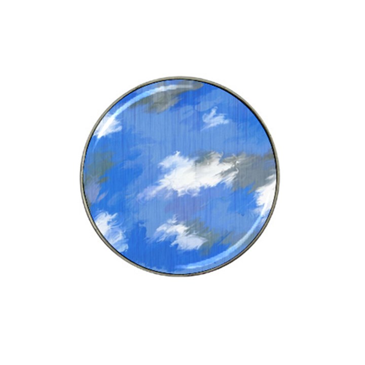 Abstract Clouds Golf Ball Marker (for Hat Clip)