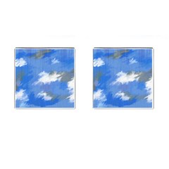 Abstract Clouds Cufflinks (square)