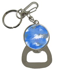 Abstract Clouds Bottle Opener Key Chain