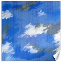 Abstract Clouds Canvas 12  X 12  (unframed)