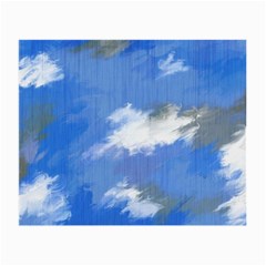 Abstract Clouds Glasses Cloth (small, Two Sided)