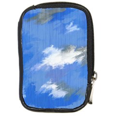 Abstract Clouds Compact Camera Leather Case