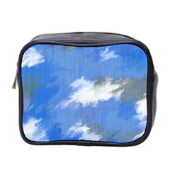 Abstract Clouds Mini Travel Toiletry Bag (two Sides)