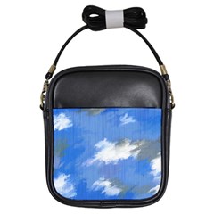 Abstract Clouds Girl s Sling Bag