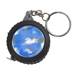 Abstract Clouds Measuring Tape