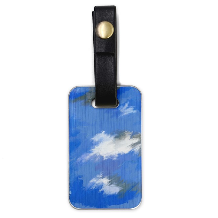 Abstract Clouds Luggage Tag (One Side)