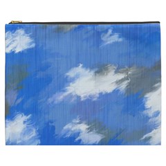 Abstract Clouds Cosmetic Bag (xxxl)