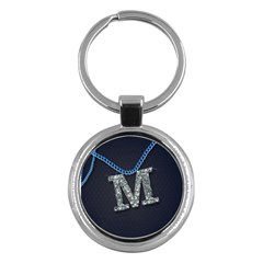 M Key Chain (round) by PSStore