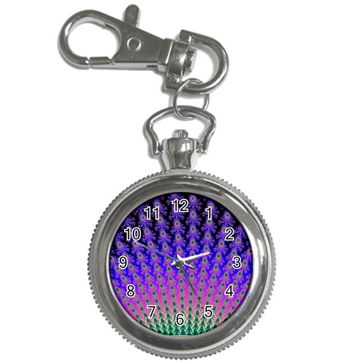 Rainbow Fan Key Chain Watch