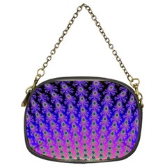 Rainbow Fan Chain Purse (two Sided) 