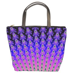 Rainbow Fan Bucket Handbag by UROCKtheWorldDesign