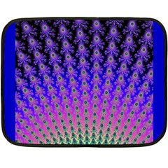 Rainbow Fan Mini Fleece Blanket (two Sided)