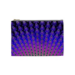 Rainbow Fan Cosmetic Bag (medium) by UROCKtheWorldDesign