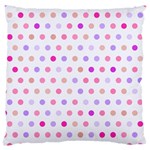 Love Dots Large Cushion Case (Single Sided)  Front