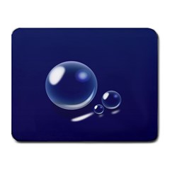 Bubbles 7 Small Mouse Pad (rectangle)