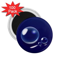 Bubbles 7 2 25  Button Magnet (100 Pack)