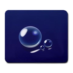 Bubbles 7 Large Mouse Pad (rectangle)