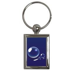 Bubbles 7 Key Chain (rectangle) by NickGreenaway