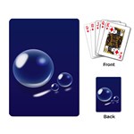 Bubbles 7 Playing Cards Single Design Back