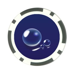 Bubbles 7 Poker Chip (10 Pack)