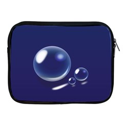 Bubbles 7 Apple Ipad Zippered Sleeve by NickGreenaway