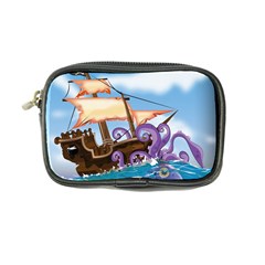 Piratepirate Ship Attacked By Giant Squid  Coin Purse