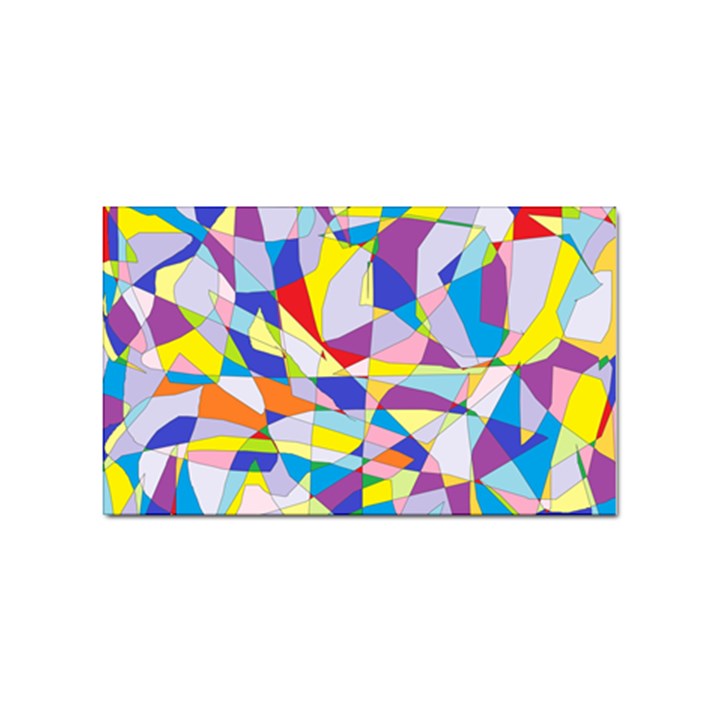 Fractured Facade Sticker 100 Pack (Rectangle)