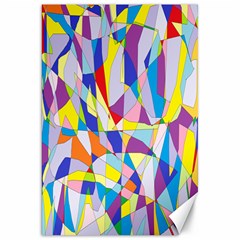 Fractured Facade Canvas 20  X 30  (unframed)