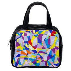 Fractured Facade Classic Handbag (one Side) by StuffOrSomething