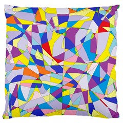 Fractured Facade Large Cushion Case (two Sided)  by StuffOrSomething