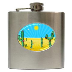 Cactus Hip Flask by NickGreenaway