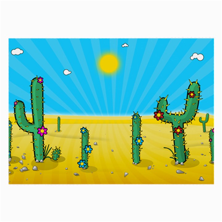 Cactus Glasses Cloth (Large)