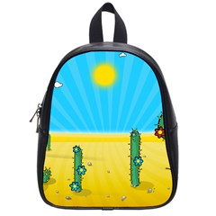 Cactus School Bag (small)