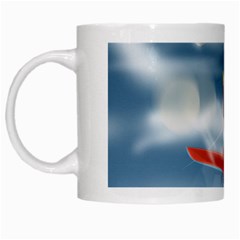 America Jet Fighter Air Force White Coffee Mug by NickGreenaway