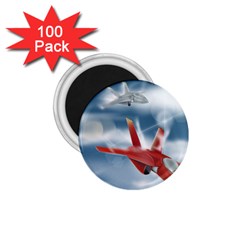 America Jet Fighter Air Force 1 75  Button Magnet (100 Pack) by NickGreenaway