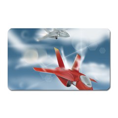 America Jet Fighter Air Force Magnet (rectangular) by NickGreenaway