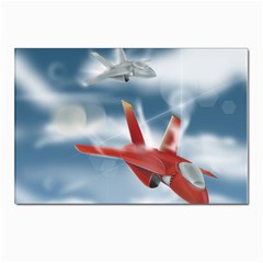 America Jet Fighter Air Force Postcard 4 x 6  (10 Pack) by NickGreenaway