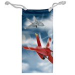 America Jet fighter Air Force Jewelry Bag Back