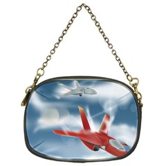 America Jet Fighter Air Force Chain Purse (one Side) by NickGreenaway