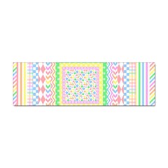 Layered Pastels Bumper Sticker 100 Pack