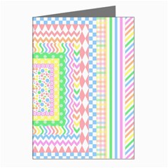 Layered Pastels Greeting Card (8 Pack) by StuffOrSomething