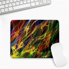 Colourful Flames  Small Mouse Pad (rectangle)