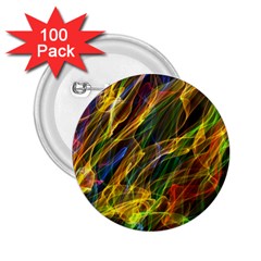 Colourful Flames  2 25  Button (100 Pack) by Colorfulart23